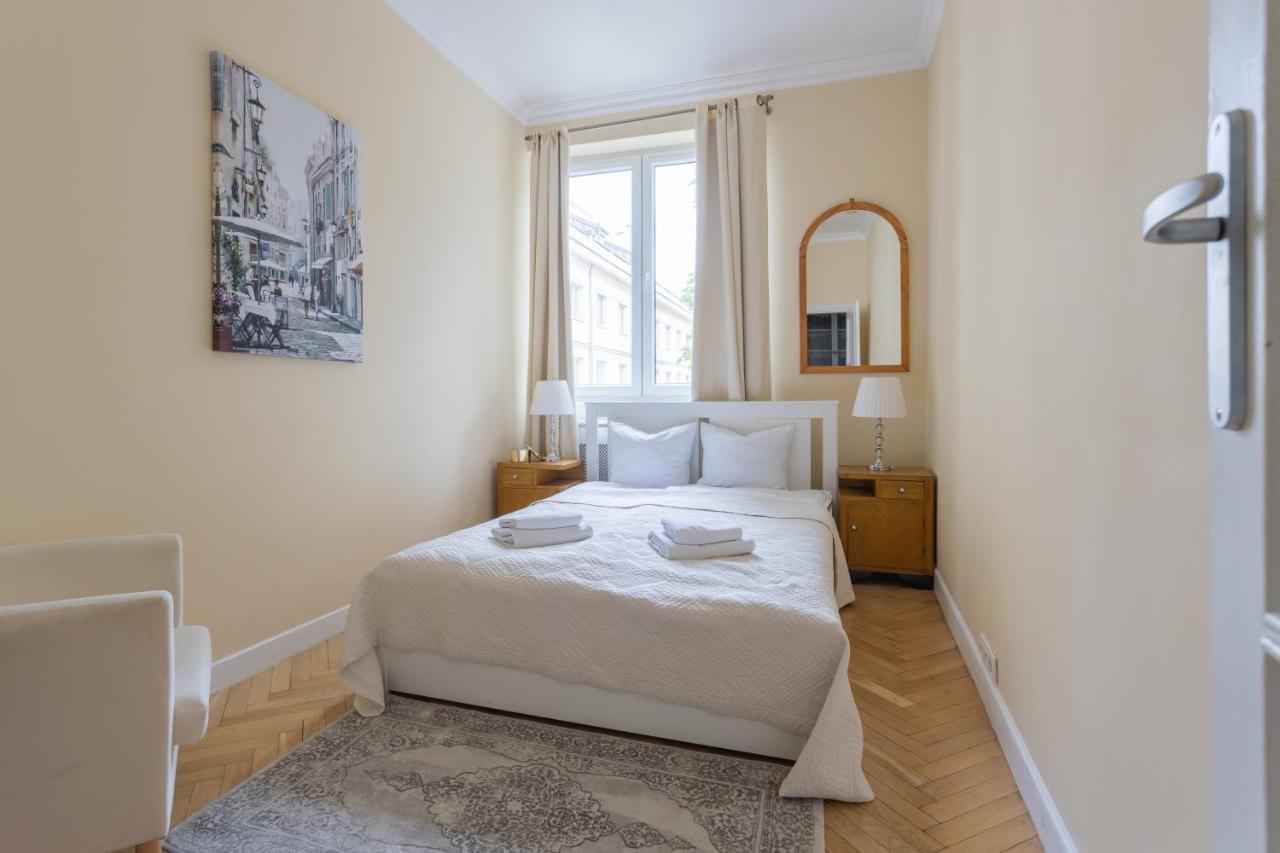 Golden Apartments Warsaw- 3 Separate Rooms - Best Location&Nowy Swiat 外观 照片
